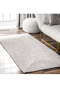 San Pietro Ivory Hand Braided Rug