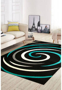 Sky Modern Swirl Pattern Rug