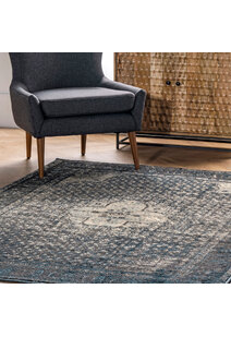 Ugo Overdyed Medallion Rug