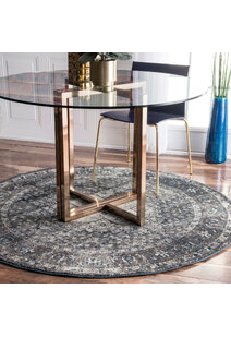 Ugo Overdyed Medallion Rug