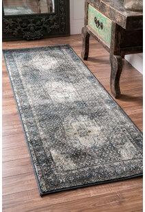 Ugo Overdyed Medallion Rug