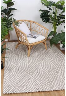 Viva Geometric Flatweave Rug