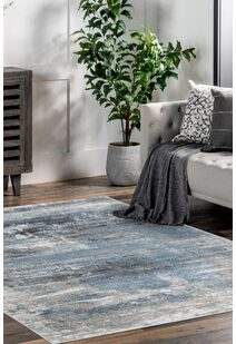 Vivid Contemporary Abstract Rug